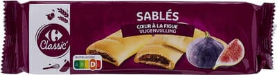 Sablés Coeur à la figue