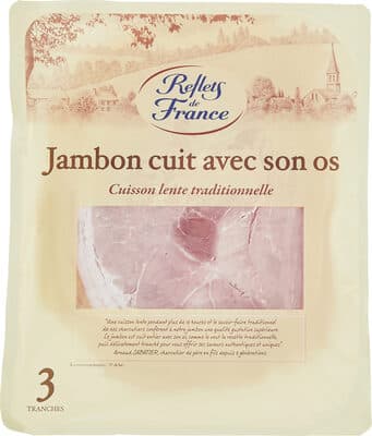 Jambon cuit avec son os
