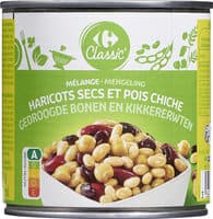Mélange Haricots secs et pois chiches