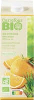 100% pur jus ORANGE sans pulpe
