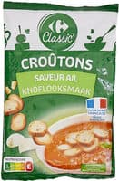 Croûtons saveur ail