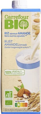 RIZ saveur AMANDE Sans sucres ajoutés**