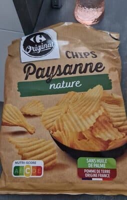 Chips paysanne nature