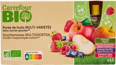 Purée de fruits MULTI-VARIÉTÉS