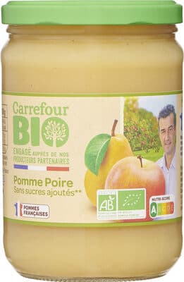 Compote pomme poire