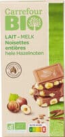 LAIT Noisettes entières
