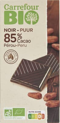 Tableta chocolate negro 85%