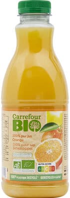 100% pur jus Orange Sans pulpe