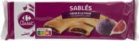 Sablés Cœur à la figue