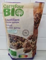 Muesli de quinoa y chocolate