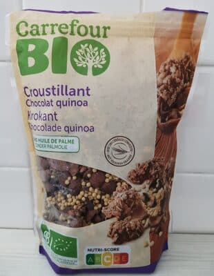 Muesli de quinoa y chocolate
