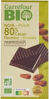 NOIR 80% Cacao Equateur