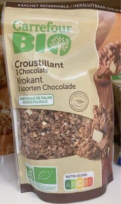 Croustillant 3 chocolats