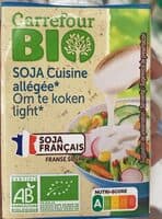 Soja cuisine allégée
