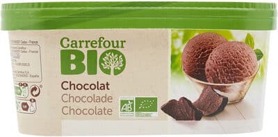Crème glacée au chocolat