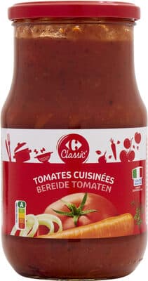 Tomates cuisinées