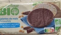 Galettes de maïs Chocolat au lait