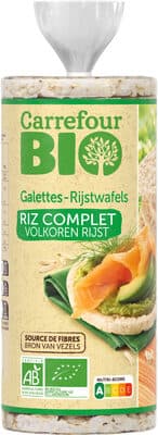 Galettes de riz complet