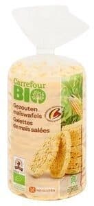 Carrefour Bio Galettes de Maïs Salées