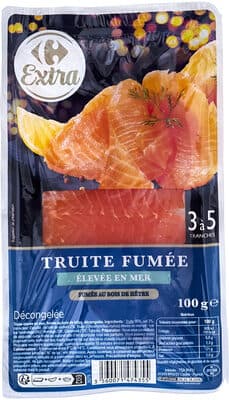Truite fumee Énervé En Eau Douce