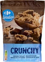 Cereales crunchy chocolat au lait