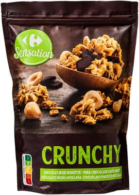 Crunchy Chocolat noir Noisette
