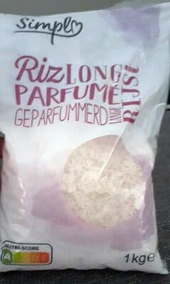 Riz long parfumé