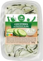 Concombre au fromage blanc