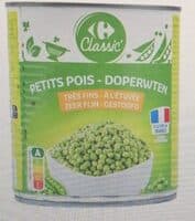 Petits pois tres-fins à l'étuvée