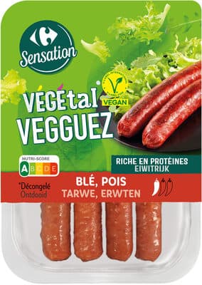 Végétal merguez