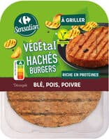 VEGEtal HACHÉS BURGERS BLÉ, POIS, POIVRE