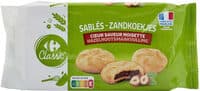 Sablés Cœur saveur noisette