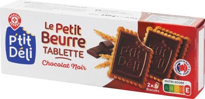 Petits beurre chocolat noir