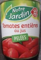 Tomates entières pelées