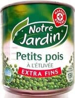 Petits pois extra fins 1/2