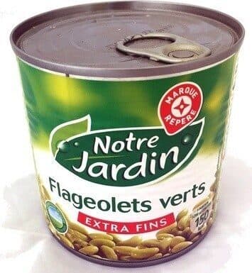 Flageolets verts extra fins