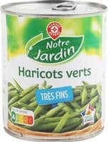 Haricots verts très fins