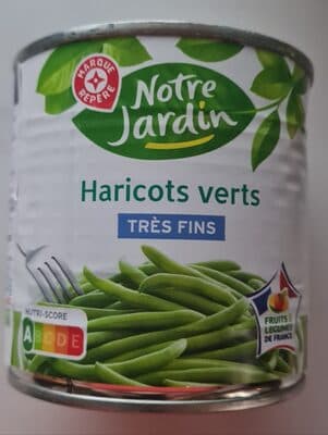 Haricots verts très fins