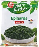 Epinards hâchés