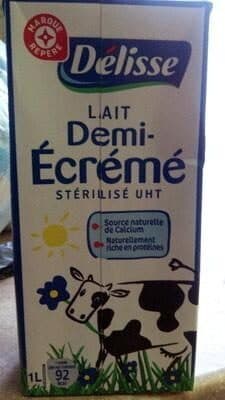 Lait demi-écrémé