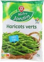 Haricots verts très fins