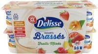 Brassés aux fruits mixés sans morceaux