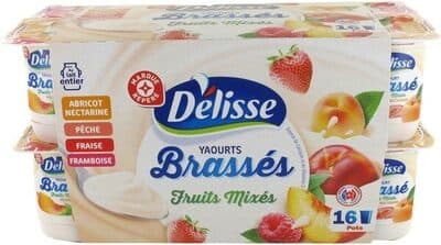 Brassés aux fruits mixés sans morceaux
