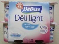 Déli'light - Yaourt nature 0%