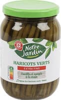 Haricots verts extra fins