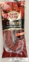 Chorizo Saint Azay fort Pur porc piment d'Espagne