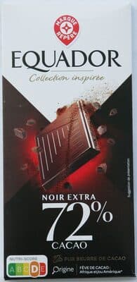 Chocolat noir 72% cacao