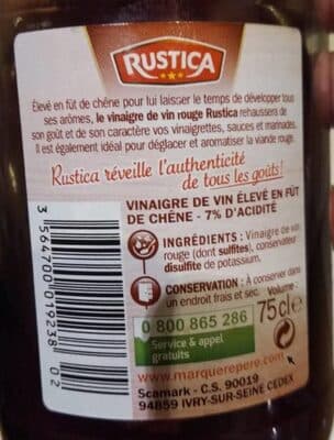 Vinaigre de vin