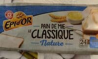 Pain de mie moulé ferme nature