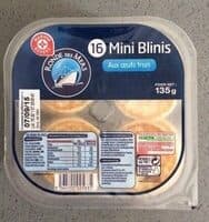 16 mini blinis - Apéritif